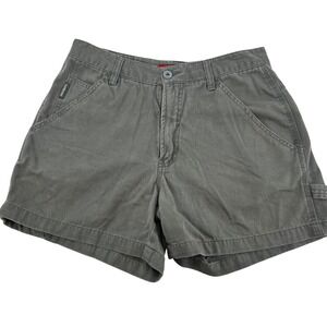 Unionbay Vintage army green Cargo Shorts Womens 7 Y2K Utility Carpenter
